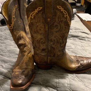 Tony Lama Size 10 B Cowboy Boots